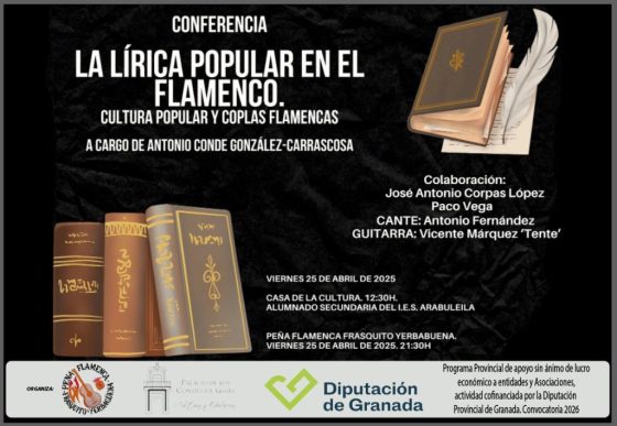 Conferencia «La lírica popular en el Flamenco»